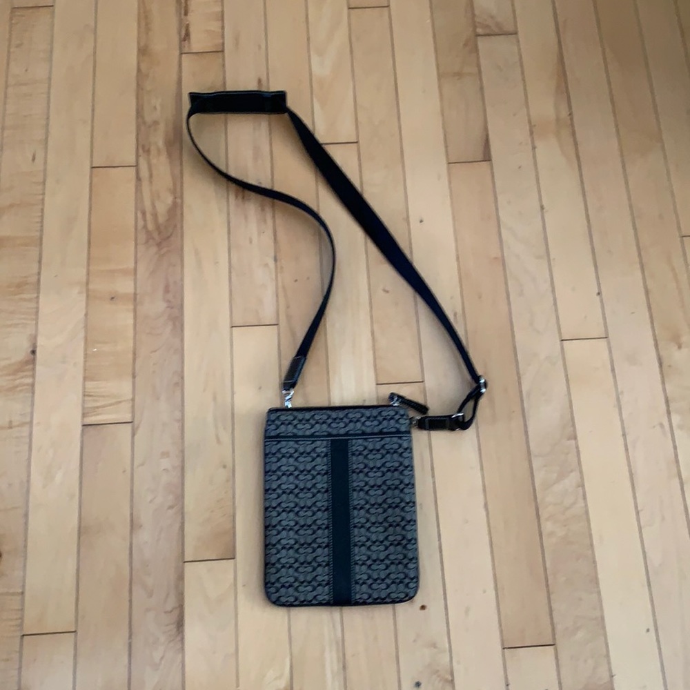COACH Crossbody Bag  black with signature small C